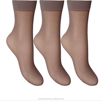 Chaussettes en nylon Hosiery Factory Chaussettes de cheville transparentes pour femmes
