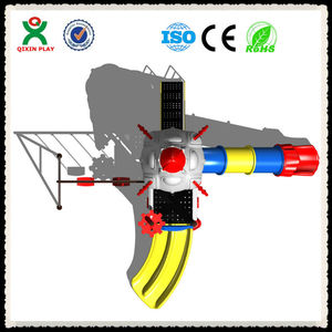 2013 Hot Sale! Media Spin and play <span class=keywords><strong>zone</strong></span>/game of outfit/garden playground with swings QX-B0204 - Product Image 3