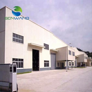 Hangar de ferme de stockage portatif d'entrepôt de structure en acier de matériaux de construction préfabriqués à faible coût de construction - Product Image 6