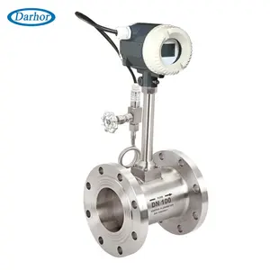 Darhor China hersteller DH800 vortex gas flow meter für LPG/dampf/marsh gas