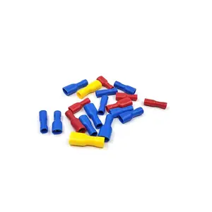 Customizable FDFD Series PVC Lugs Vinyl Fully Insulated Female Terminal