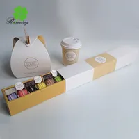 Kotak Kertas Macaron Terlaris, Kotak Kemasan Makanan, Kemasan Macaron