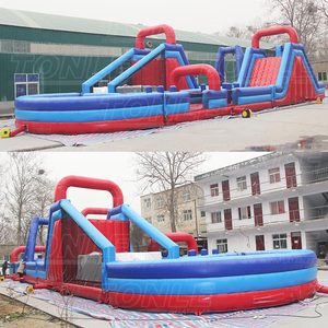 Rugged Warrior 180 Độ Inflatable Obstacle <span class=keywords><strong>Course</strong></span>/Inflatable Assault Obstacle Challenge Trò Chơi Để Bán - Product Image 3