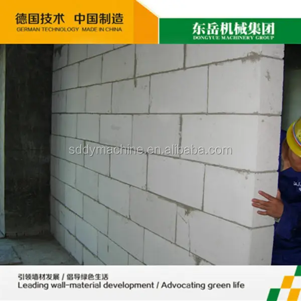 Hoge kwaliteit AAC lichtgewicht wit baksteen gebouw muur isolerende vuurvaste blokken prijs in filippijnen