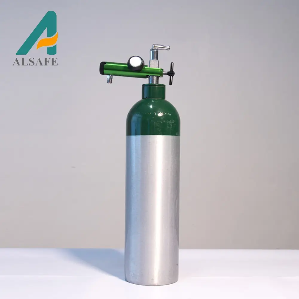 Cylindre d'oxygène pour hôpital, petit, Portable, en coton, approuvé CE