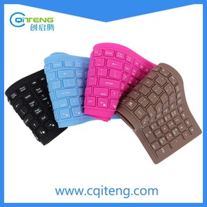 Thâm Quyến không thấm nước linh hoạt bàn phím <span class=keywords><strong>bluetooth</strong></span> không dây silicone - Product Image 5