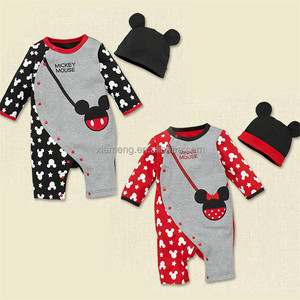 100% cotton soft baby bodysuit 2 piece jumpsuit Spring & Autumn newborn baby romper - Product Image 2