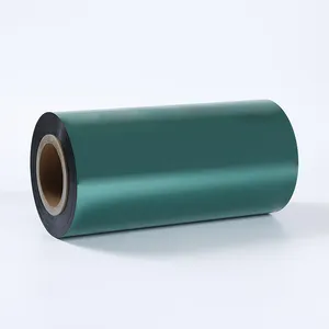 Professional Coating Green Color Adhesive Pet 12 Micron Polyester Transparent Film