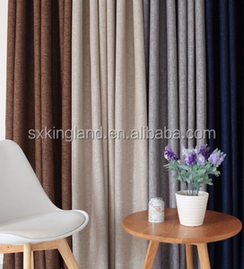 ผ้าม่านประตูแบบฝรั่งเศส ผ้าลินิน ผ้าม่านกันแสง - Product Image 4