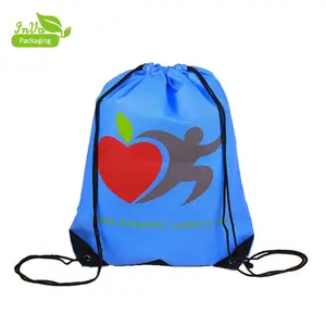 Promotional Cheap Wholesale Nylon Drawstring Bag For Shopping