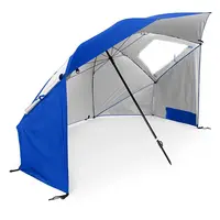 Vented Fishing Beach Umbrella, Sunshade Tent, SPF50+