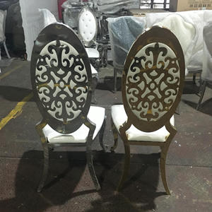 Sillas de Trono de Acero Inoxidable para Bodas al por Mayor - Product Image 6