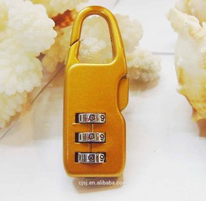de verrouillage de sécurité réglable mode couleur serrure à combinaison anti- theft lock <span class=keywords><strong>le</strong></span> gymnase bagages. tirage. rod box - Product Image 1