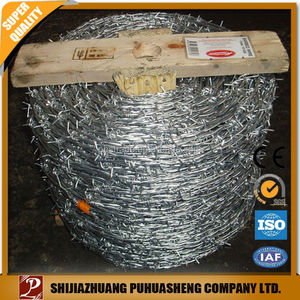 Bonne vente <span class=keywords><strong>galvanisé</strong></span> traditionnel Twist 400M 500M 50Kg par rouleau 50Kg fil de fer barbelé prix bobine fil de fer barbelé - Product Image 5