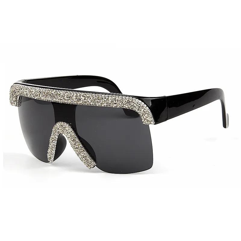 2019 Sunglasses men Vintage Cool style Sunglasses bling rhinestones sunglasses women oculos de sol feminino uv400