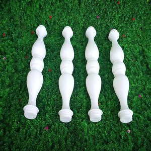 Pvc artificial <strong>flowers</strong> wedding road lead roman <strong>pillars</strong> of wedding party decorations Proud event & party - Product Image 4