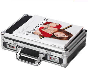 Hộp đựng máy tính xách tay bằng nhôm bạc chất lượng cao có khóa - Product Image 2