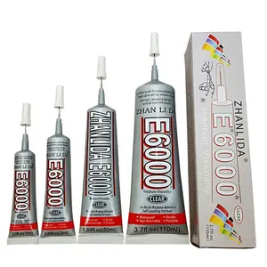 Jewelry transparent e6000 glue oem customized polyurethane lcd e6000 e6000 glue Packing Transportation Woodworking Repair Other Adhesives