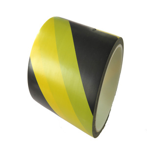 Fluorescente reflectante negro y amarillo crimen cinta - Product Image 6