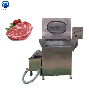 Inyector Industrial de carne de pollo, máquina de inyección