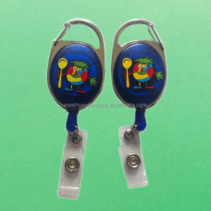 Mousqueton rétractable recul <span class=keywords><strong>yoyo</strong></span> forfait carte d'identité porte-badge rétractable porte-clés - Product Image 3