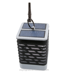 Solar del jardín luces de la antorcha 75 LED impermeable baile fuego llamas luz inalámbrica luz camino, decoración - Product Image 4