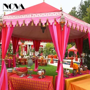 NOVA Wedding Pipe And Drape Backdrops Canopy Chuppah Mandap