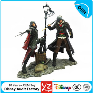 Juego y película coleccionables personalizados, juguetes de plástico 3D para exhibición, figuritas de PVC seccionales Ezio y Evie - Product Image 6