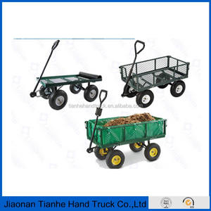Offre Spéciale robuste maille en métal chariot de jardin chariot de jardin - Product Image 4