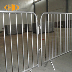 A buon mercato in acciaio zincato folla barriera di controllo