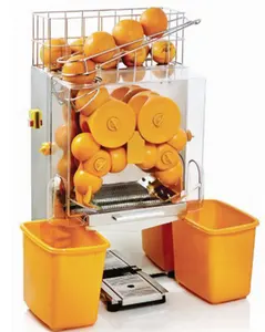 Máquina automática comercial de espremedor de frutas laranja
