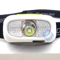 Lampe frontale multicolore étanche et antichoc, chargement USB, Mini lampe frontale à LED blanche et rouge pour Camping