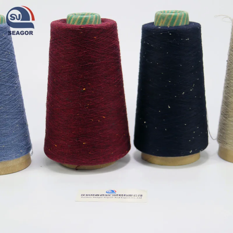 50% polyester 38% cotton 12% rayon blended yarn