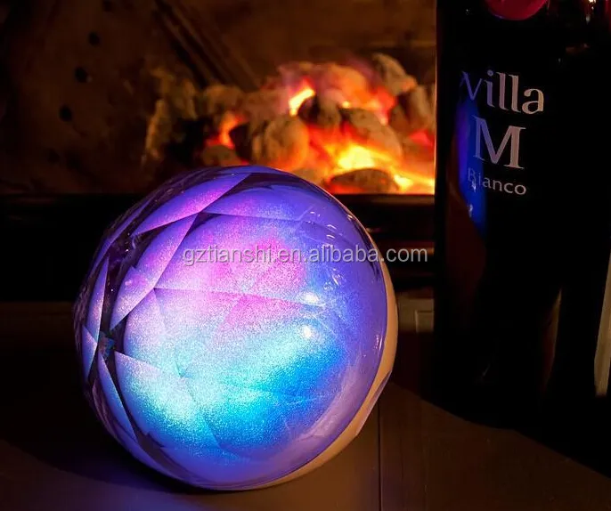 Alto-falante LED Magic em forma de bola com dente azul em grande venda
