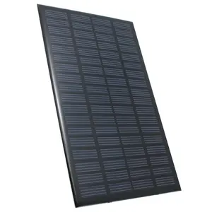 BUHESHUI pengisi daya sel Panel surya, pengisi daya matahari 18V 2.5W polikristalin untuk baterai 12V 190x120mm