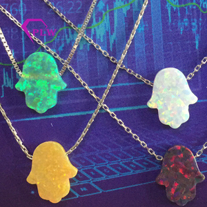 Gioielli Etiope Prezzo All'ingrosso Colore Rosa/Blu/Rosso Hamsa <span class=keywords><strong>Opal</strong></span>