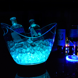 USB Charging Champagne Bar Beer Wine <strong>Drinks</strong> Box LED <strong>Ice</strong> Cooler <strong>Bucket</strong> for Jeptha Creed Tuthilltown Spirits Luksusowa - Product Image 4