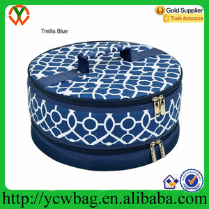 Promoción De Nylon bolso más fresco al por mayor de la torta con doble cierre de cremallera - Product Image 5