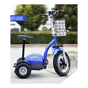 Adults new 3 wheels electric scooter tricycle zappy 500w scooter