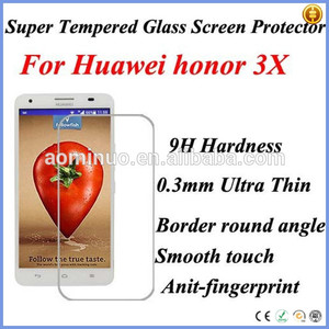 Fournisseur de la chine ultra hd 0.3mm <span class=keywords><strong>film</strong></span> de protection écran pour huawei honneur 3x trempé verre de protection écran - Product Image 2