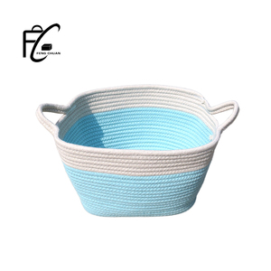 Popular Al Por Mayor de la Cuerda de Algodón Canasta De Almacenamiento - Product Image 5
