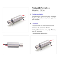 Moteur à tasse creuse cc 10 w 3v, vibration, pour godes
