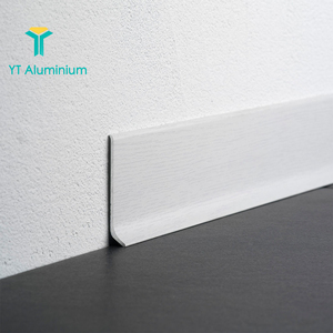Accessoires de revêtement de sol en aluminium, embouts de plinthes - Product Image 3