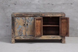 Mobili in Legno Rustico Laccato Stile Antico Cinese per Soggiorno - Product Image 2