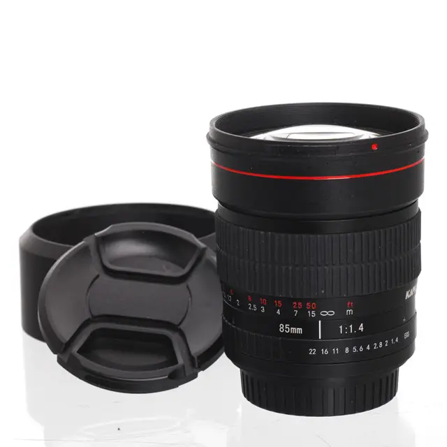 Dijital Lens 85mm F/1.4 Telefoto nikon için Lens D810 D800 D750 D610 D600 D300s D7200 D7100 D7000