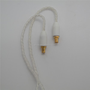 Câble de remplacement pour oreillettes A2DC, 24 pièces, en argent, tressé et souple - Product Image 4