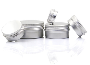 Lata Redonda de Aluminio Cosmética de 5g 10g 30g 50g 100g para Bálsamo Labial / Envases Vacíos con Tapa de Rosca Grande para Envasado de Alimentos - Product Image 2