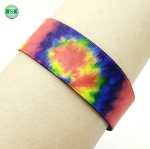 Tùy chỉnh thiết kế thời trang in logo mềm đàn hồi ban nhạc cổ tay - Product Image 2