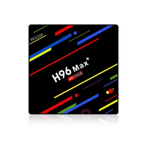 H96 Max+ RK3328 Android 9.0 TV Box Dual Wifi RAM 4GB ROM 32GB 64GB 4K Media Player Set-top Box