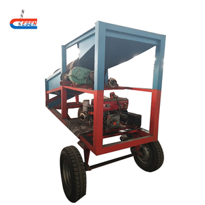 100TPD draagbare gold mining trommel wassen plant - Product Image 1